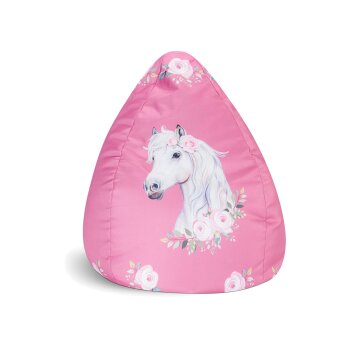 SITTING POINT Sitzsack Horse, in klassischer Tropfenform,...
