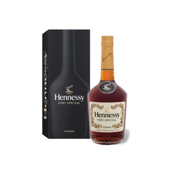 Hennessy Very Special Cognac mit Geschenkbox 40% Vol