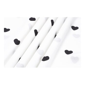 LIVARNO® Bettwäsche, aus Edel-Renforcé, 260 x 240 cm, weiß/schwarz - B-Ware sehr gut