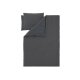 LIVARNO® Bettwäsche, aus Mikrofaser-Satin, 240 x 220 cm, Kreise/anthrazit - B-Ware sehr gut