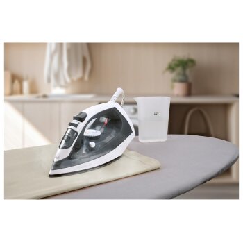 SILVERCREST® Dampfbügeleisen SDB 1600 B4, weiß/grau - B-Ware sehr gut