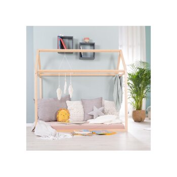 roba Hausbett Montessori, aus Bambus-Holz, 70 x 140 cm -...