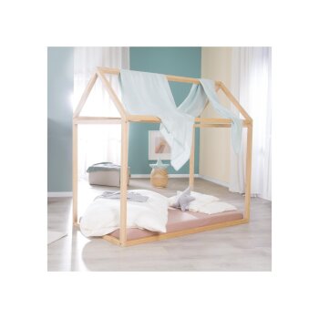 roba Hausbett Montessori, aus Bambus-Holz, 70 x 140 cm - B-Ware sehr gut