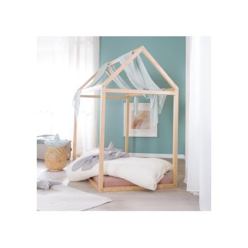 roba Hausbett Montessori, aus Bambus-Holz, 70 x 140 cm - B-Ware sehr gut
