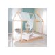roba Hausbett Montessori, aus Bambus-Holz, 70 x 140 cm - B-Ware sehr gut