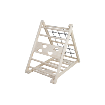 roba Kletterdreieck, aus Holz, natur/grau - B-Ware neuwertig