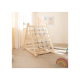 roba Kletterdreieck, aus Holz, natur/grau - B-Ware neuwertig