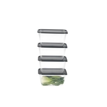 SILVERCREST® Frischhaltedosen-Sets, 4er/ 6er/ 8er/ 10er (4 x 2,5 l) - B-Ware sehr gut