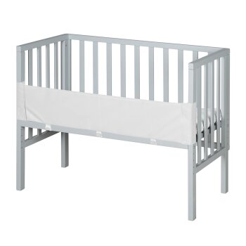 roba 2-in-1 Beistellbett safe asleep, 45 x 90 cm, Holz taupe/grau - B-Ware Transportschaden Kosmetisch