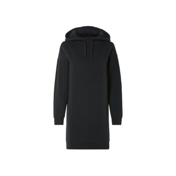 esmara® x Grand Polo Damen Sweatkleid, mit Baumwolle (Schwarz, S(36/38)) - B-Ware neuwertig