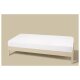 LIVARNO® Satin-Spannbettlaken, 90-100 x 200 cm (Weiß) - B-Ware neuwertig