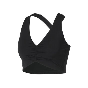 CRIVIT Damen Sportbustier (Schwarz, L(44/46)) - B-Ware neuwertig