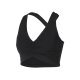 CRIVIT Damen Sportbustier (Schwarz, L(44/46)) - B-Ware neuwertig