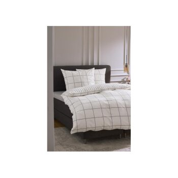 Livarno® Feine Flanellbettwäsche 140 x 200 cm, 70 x 90 cm  - B-Ware neuwertig