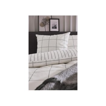 Livarno® Feine Flanellbettwäsche 140 x 200 cm, 70 x 90 cm  - B-Ware neuwertig