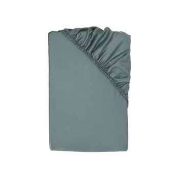 LIVARNO® Satin-Spannbettlaken, 180-200 x 200 cm (Blau) - B-Ware neuwertig