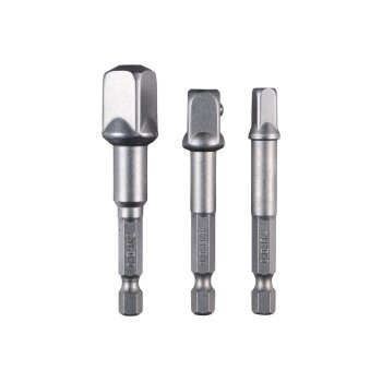 PARKSIDE® Schnellverschluss-Bithalter mit Drehhülse / Vierkantadapter-Set / Trockenbau-Bit-Set / Tiefenanschlag-Set - B-Ware