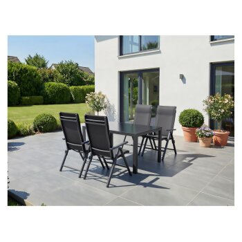 LIVARNO® Alu-Klappsessel »Houston« anthrazit, 2 Stück - B-Ware