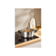 SILVERCREST® Topf, aus Edelstahl, Ø 24 cm, silber - B-Ware Transportschaden Kosmetisch