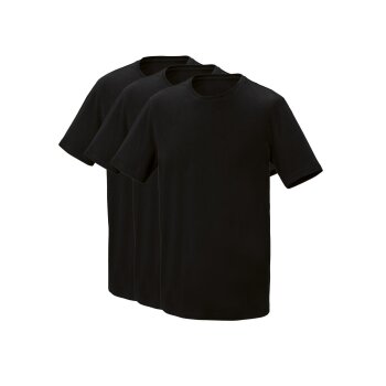 PARKSIDE® Herren T-Shirts, 3 Stück (Schwarz, S (44/46)) - B-Ware neuwertig