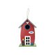 zoofari® Vogelvilla (Rot) - B-Ware Transportschaden Kosmetisch