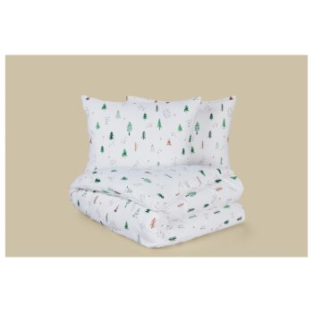 LIVARNO® Bettwäsche, aus Feinbiber, 200 x 220...