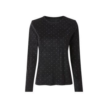 esmara® Damen Fleece-Pyjama (Schwarz, S(36/38)) - B-Ware neuwertig