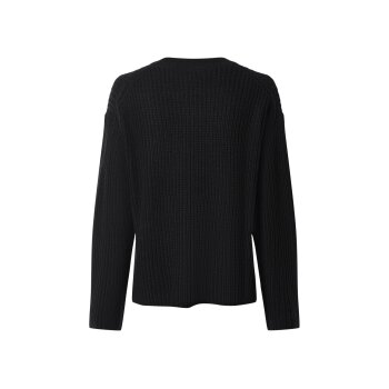 esmara® Damen Strickpullover (Schwarz, M(40/42)) - B-Ware neuwertig