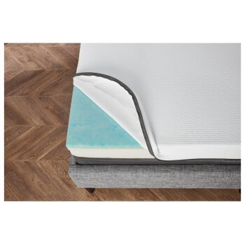 LIVARNO home 1000er-7-Zonen-Tonnentaschen-Federkernmatratze Visko Soft, H3, 90 x 190 cm - B-Ware neuwertig