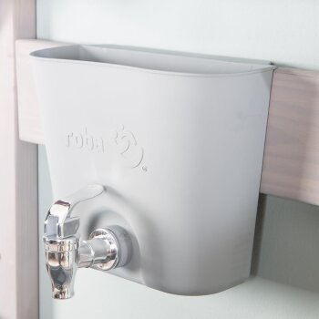 roba Spiel- und Matschküche, zum Hängen, grau lasiert - B-Ware sehr gut