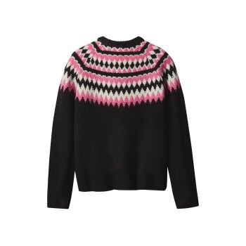 esmara® Damen Pullover Grobstrick (Schwarz, L(44/46)) - B-Ware neuwertig