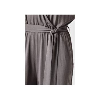 esmara® Damen Jumpsuit, mit seitlichen Eingrifftaschen (Grau, M(40/42)) - B-Ware neuwertig