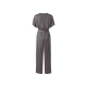 esmara® Damen Jumpsuit, mit seitlichen Eingrifftaschen (Grau, M(40/42)) - B-Ware neuwertig