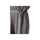 esmara® Damen Jumpsuit, mit seitlichen Eingrifftaschen (Grau, M(40/42)) - B-Ware neuwertig