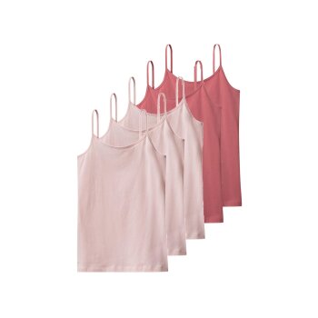 esmara® Kinder Unterhemden, 5 Stück - B-Ware