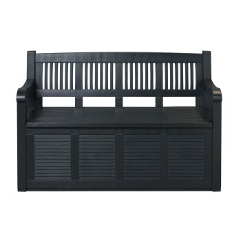 LIVARNO home Gartenbank, B 130 x T 60 x H 85 cm, anthrazit - B-Ware