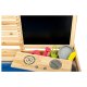 Playtive Sandkasten mit Wasserspielwand, 28-teilig - B-Ware
