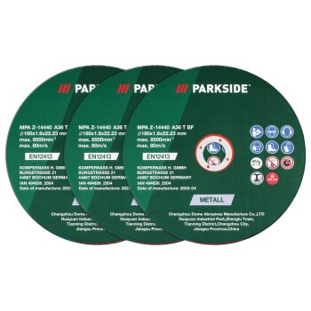PARKSIDE® Metall-Trennschleifer »PMTS 180 B2« - B-Ware neuwertig