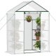 Ribelli Foliengewächshaus, 143 x 73 x 195 cm, weiß - B-Ware sehr gut
