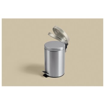 LIVARNO® Kosmetikeimer, 2,6 l (Edelstahl) - B-Ware Transportschaden Kosmetisch