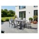 LIVARNO® Alu-Stapelsessel »Houston« hellgrau-meliert - B-Ware neuwertig