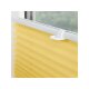 Lichtblick Klemmfix Plissee, stufenloses Einstellen, blickdicht, Montage ohne Bohren, 60 x 210 cm, gelb - B-Ware sehr gut