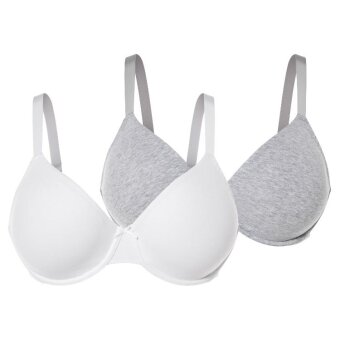 esmara® 2er Set Damen-Bügel-BHs, 90E,...