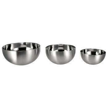 SILVERCREST® Edelstahl-Schüssel-Set, 3-teilig -...
