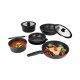 SILVERCREST® Aluguss-Topf- und -Pfannen-Set, 10-teilig - B-Ware gut