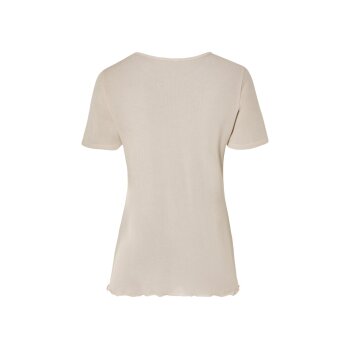 esmara® Damen Unterwäsche-Set, 2-teilig, in Ripp-Qualität (Beige, M(40/42)) - B-Ware neuwertig