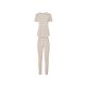 esmara® Damen Unterwäsche-Set, 2-teilig, in Ripp-Qualität (Beige, M(40/42)) - B-Ware neuwertig