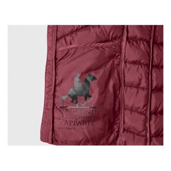 esmara® Damen Premium-Steppweste (burgunder, M(40/42)) - B-Ware neuwertig