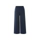 esmara® Damen Wide-Leg-Hose mit Crinkle-Effekt Damen Wide-Leg-Hose mit Knitterstruktur Damen Crinkle Wide-Leg-Hose (navy, XS (32/34)) - B-Ware neuwertig