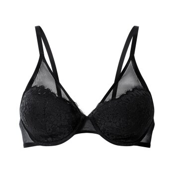 Esmara® Spitzen-BH für Damen, 80B, schwarz -...